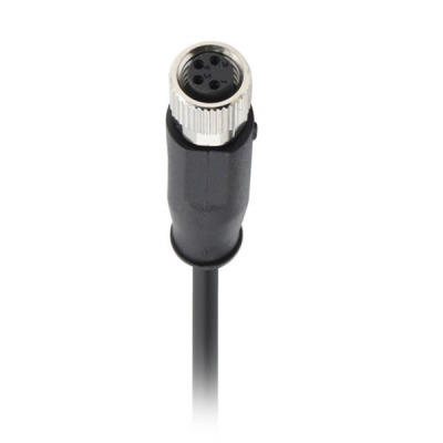 M8 3pin straight female cable plug